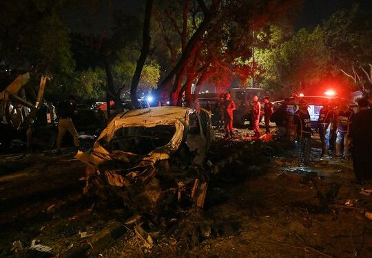 Blast kills two Chinese nationals in Pakistan’s biggest city
