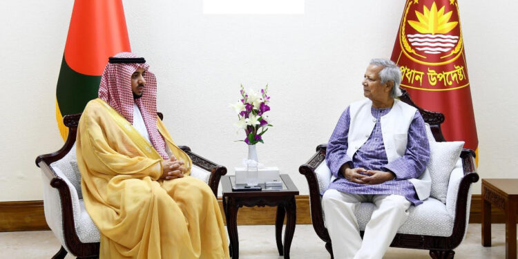 Chief Adviser seeks more Saudi investment in Bangladesh