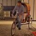 Pakistan’s high commissioner drives a rickshaw with his wife in Dhaka