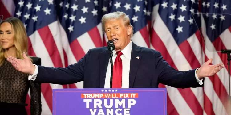 Trump claims ‘magnificent’ victory over Harris