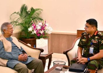 Army Chief meets Chief Adviser