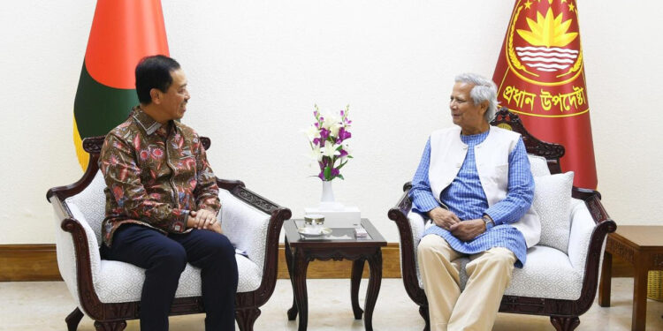 Chief Adviser seeks Indonesia’s support for ASEAN membership