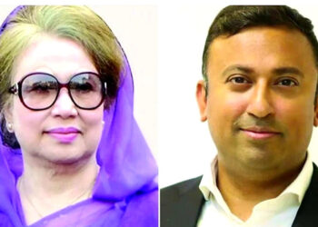 Tariq Rahman’s foreign affairs adviser meeting with Khaleda Zia