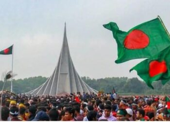 Despite the lack of a huge crowd of enthusiastic people in Bangladesh, the great Victory Day was celebrated
