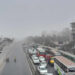 Dense fog in the capital, winter is approaching
