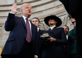 Trump makes history by being sworn in for a second term