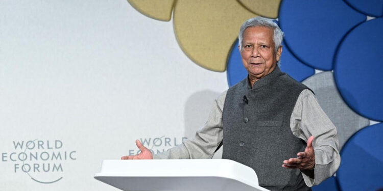 Chief Adviser meets top global leaders at WEF, seeks support to bring back stolen billions