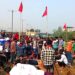 Unrest everywhere: Students block railway line