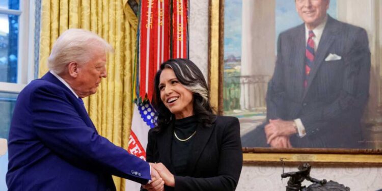 Tulsi Gabbard is the US Director of National Intelligence