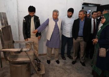 CA visits Aynaghor in Dhaka