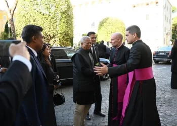 CA joins funeral mass of Pope Francis