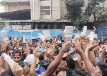 Political unrest and student protests, Dhaka’s streets are heated