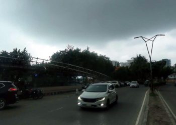 Temperatures may increase during the day, heavy rain is not likely