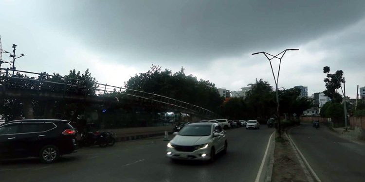 Temperatures may increase during the day, heavy rain is not likely