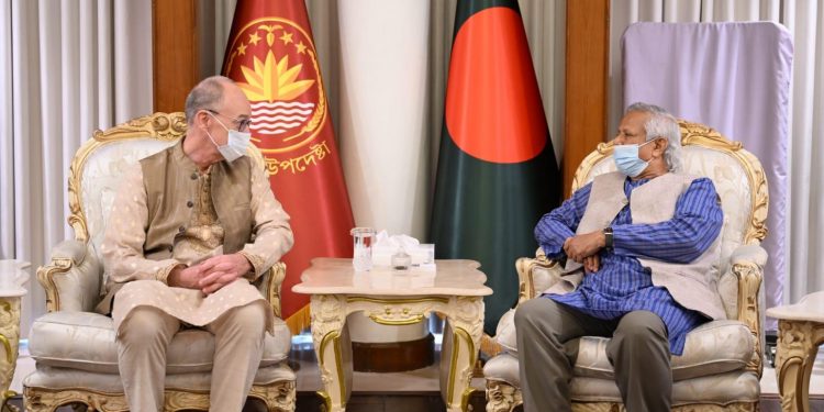 German Ambassador Pays Farewell Visit to Chief Adviser Muhammad Yunus