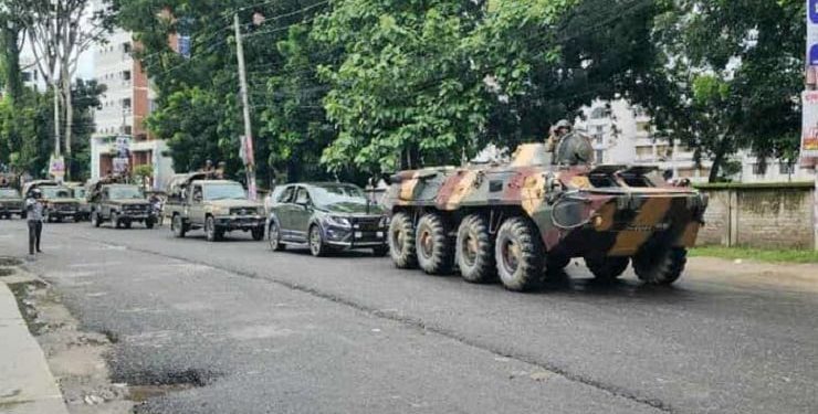 Section 144 in Gopalganj, 4 platoon BGB join army, police after attack on NCP convoy