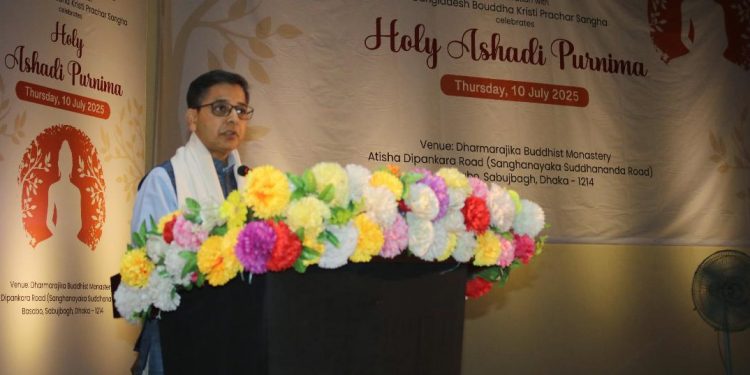 Bangladesh Bouddha Kristi Prachar Sangha celebrates “Ashadhi Purnima”