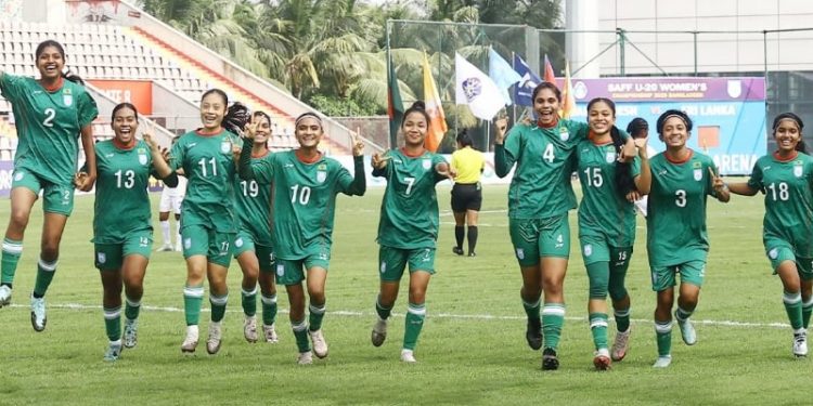 Bangladesh thrash Sri Lanka in SAFF U-20 Women’s Championship