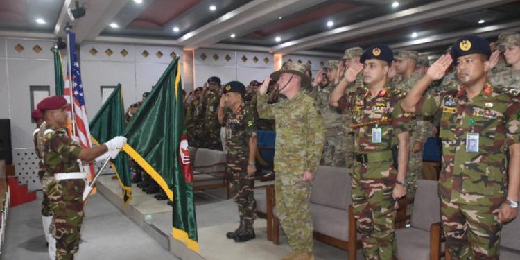 Joint exercise of Bangladesh Army and US Pacific Army begins