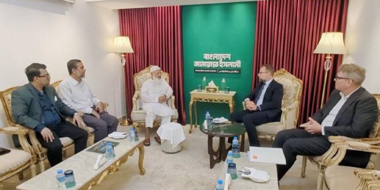 Danish Ambassador pays courtesy call on Jamaat Ameer