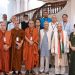 Buddhist leaders exchange greetings with CA marking Probarona Purnima
