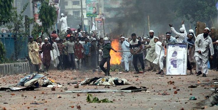 Public safety disrupted by extremist fundamentalist group, 300 accused in case in Chhayanaut incident in B’Desh