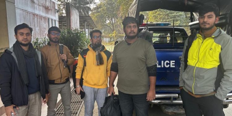 5 member of militant organization Hizbut Tahrir arrested at Kurigram in Bangladesh
