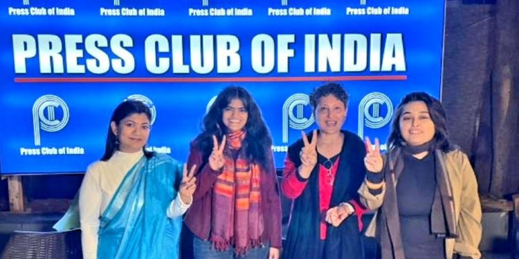 Sangeeta Barooah Pisharoty elected President of Press Club of India
