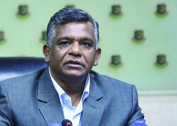 BCB President Aminul is adamant on wanting to play the World Cup outside India despite not accepting BCB Director’s comments