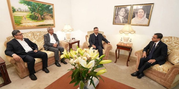 Indian High Commissioner pays courtesy call on Tarique Rahman