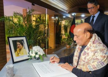 Khaleda Zia’s contribution in strengthening India-Bangladesh relations is memorable: Rajnath