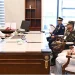 Chiefs of three services call on PM