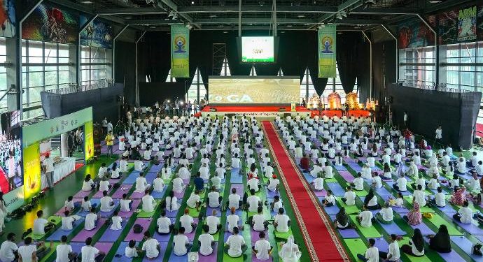 12th International Day of Yoga (IDY) 2026 celebrated in Dhaka