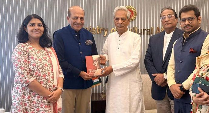 Cultural Affairs Minister Nitai Roy Chowdhury meets with Indian High Commissioner Shri Dinesh Trivedi
