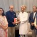 Cultural Affairs Minister Nitai Roy Chowdhury meets with Indian High Commissioner Shri Dinesh Trivedi