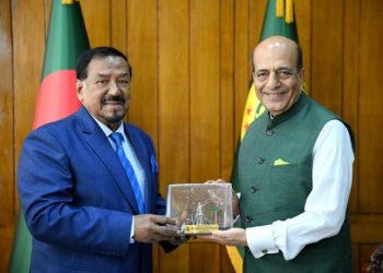 Indian High Commissioner Holds Separate Courtesy Calls on Speaker and Deputy Speaker of Bangladesh Parliament