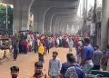 Workers protest in Bangladesh demanding wage hike, 26 garment factories shut