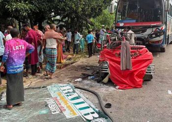 7 autorickshaw passengers killed in Mymensingh bus accident